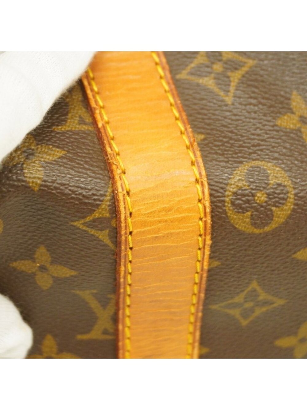Louis Vuitton Boston Bag Monogram Keepall Bandouliere 55 Brown - Picture 8 of 10